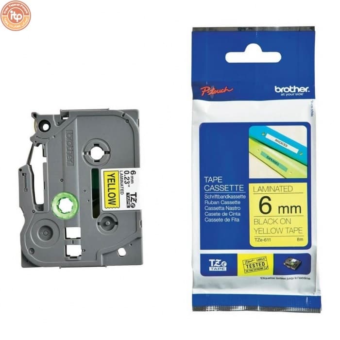 برچسب پرینتر لیبل زن brother TZC-611