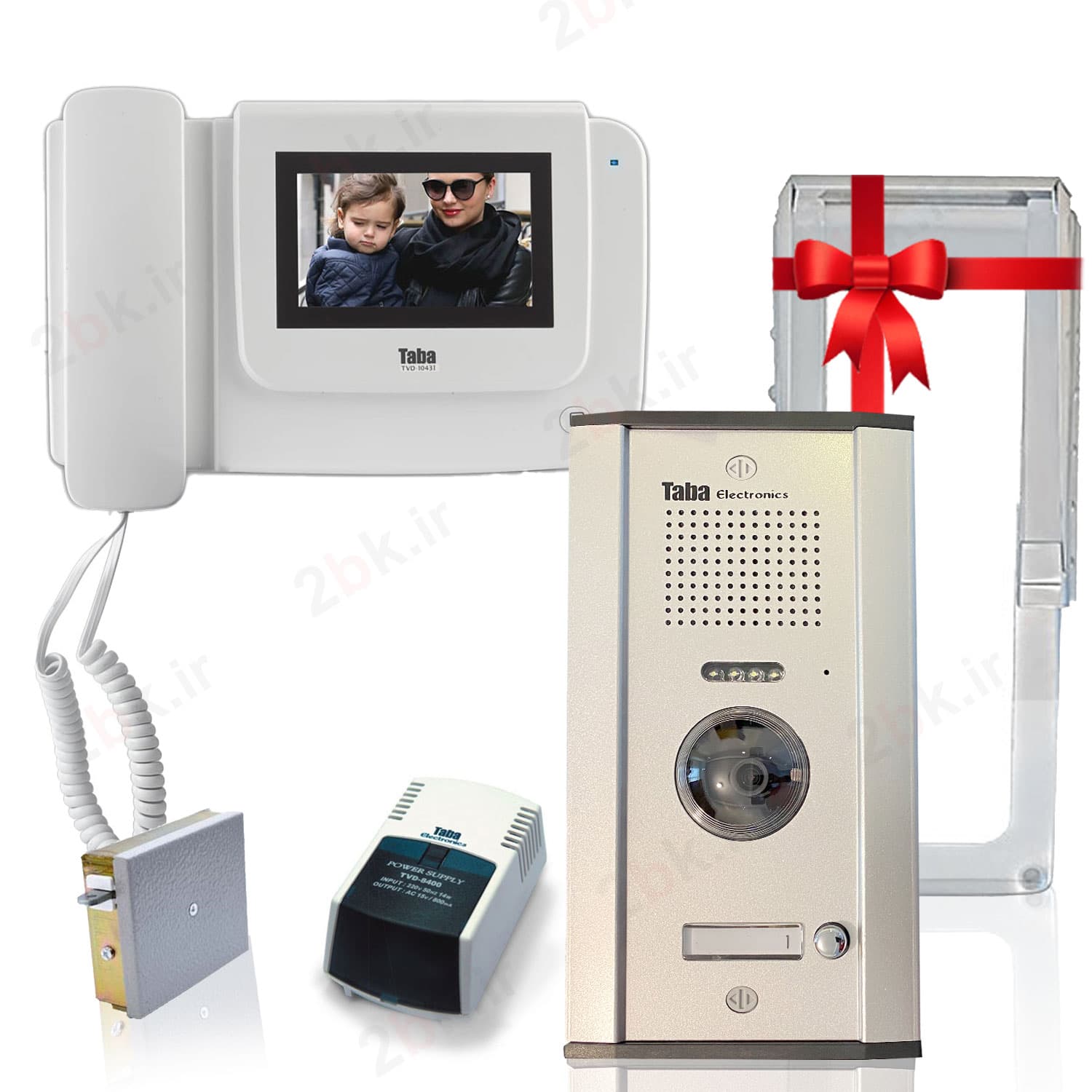 پک یک واحدی آیفون تابا TVD-1043i
