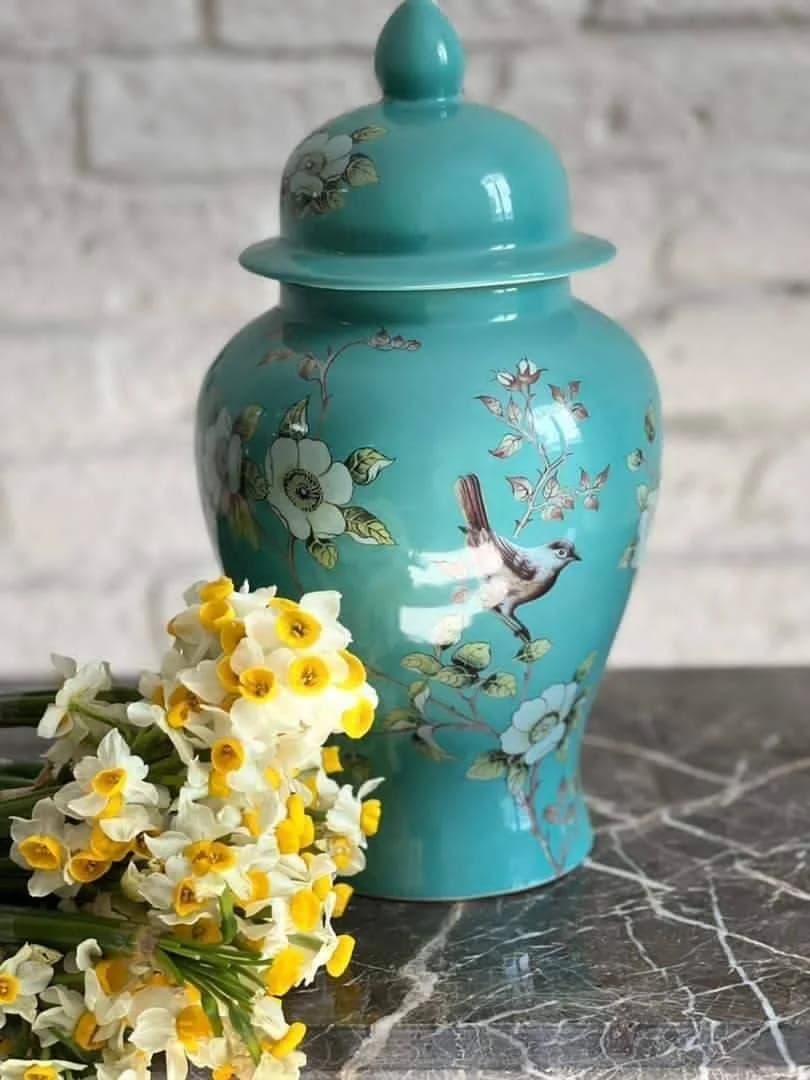 کندی سبز پرنده دلبر سایز ۳۵سانت