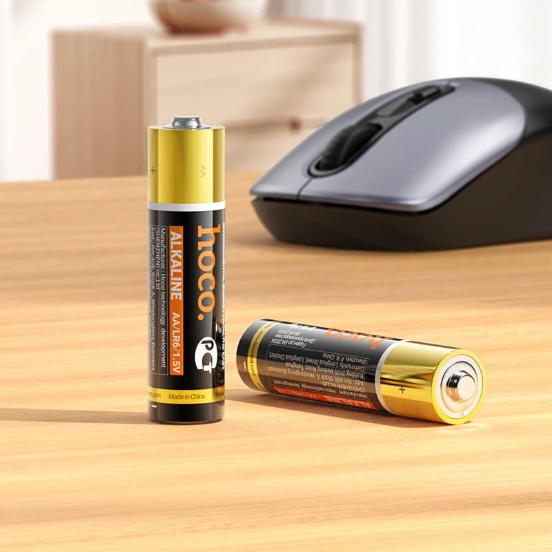 باتری نیم قلمی مدل DLR02 AAA LR03 برند هوکو(2PCS) — تصویر ۳
