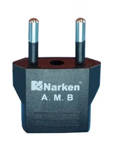 تبدیل 2 به 2 برق NARKEN | مبدل دوشاخه برق استاندارد