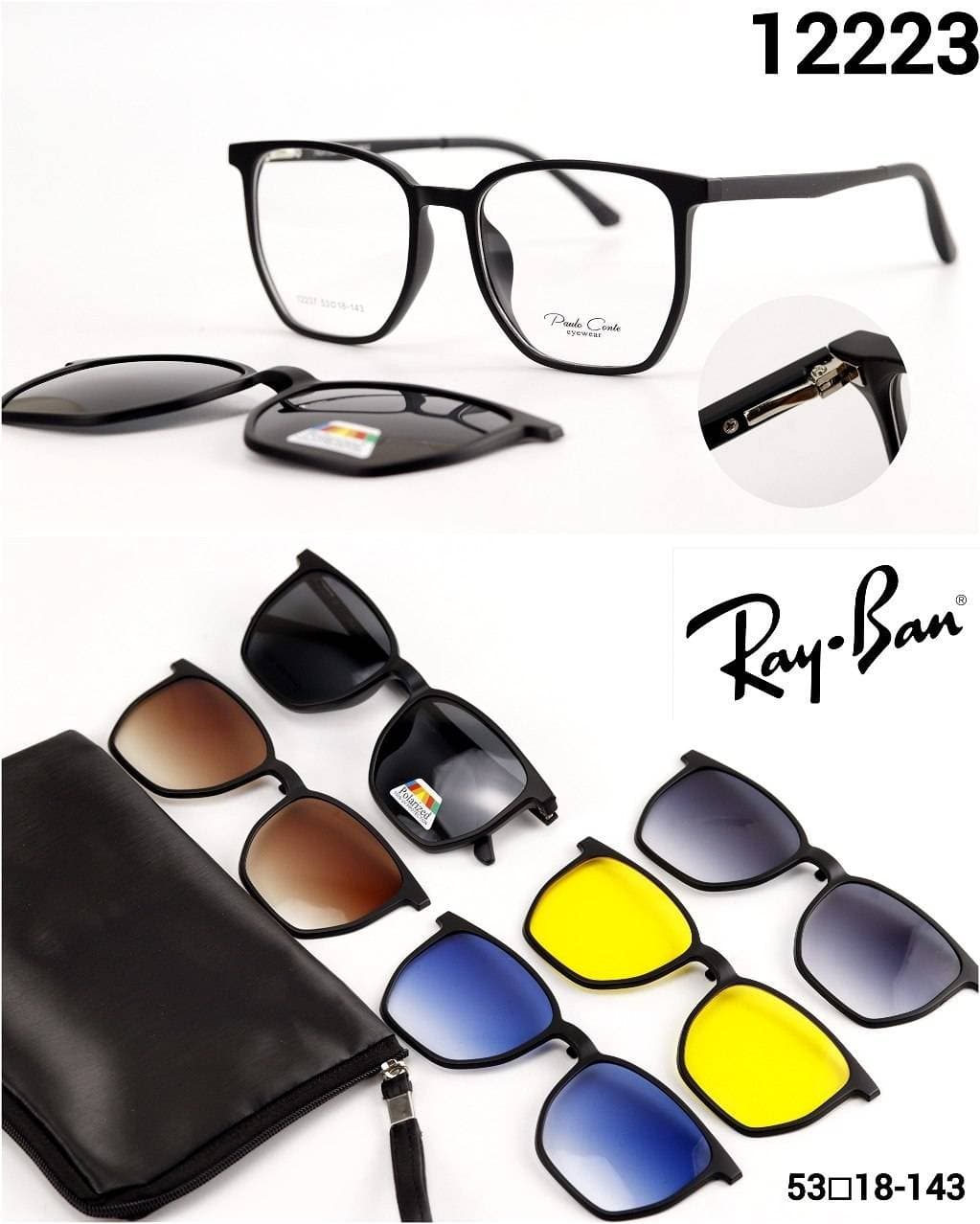 عینک طبی کاور دار برند Ray Ban کد 12223