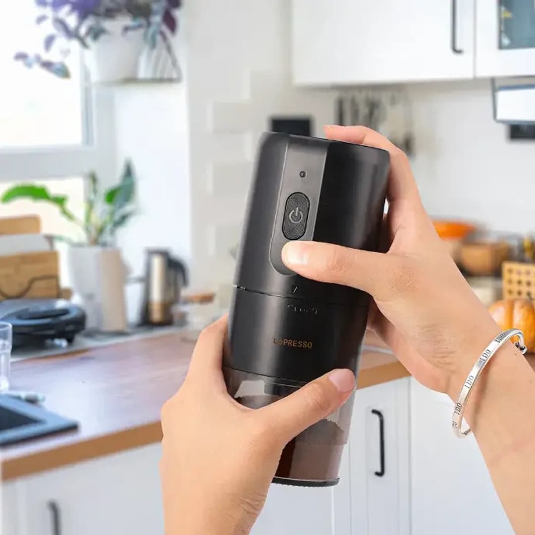 آسیاب قهوه شارژی لپرسو LePresso Portable Coffee Grinder LPCFFM0032 — تصویر ۴
