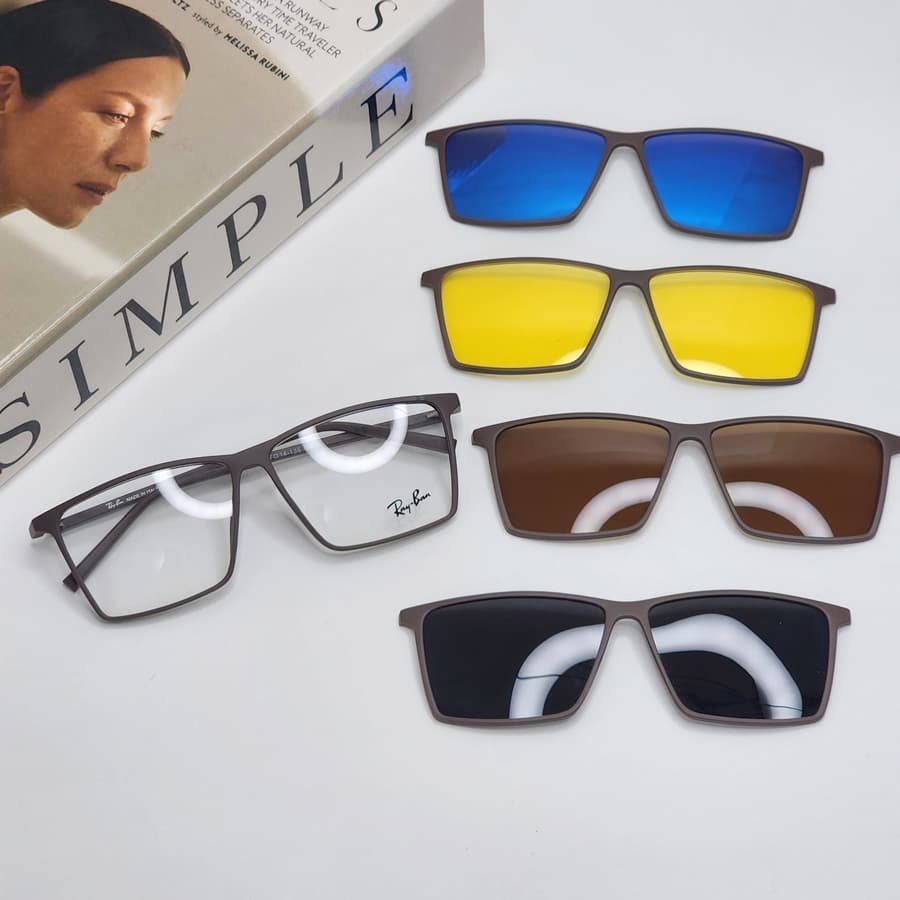 عینک طبی کاوردار Ray Ban کد b537