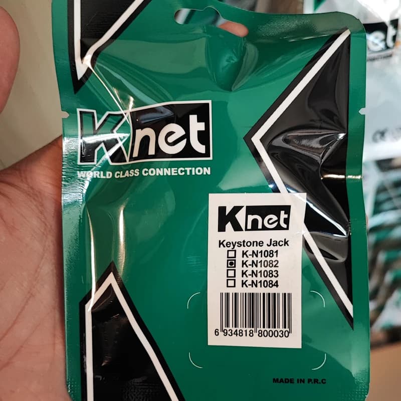 کیستون Cat6 UTP کی نت K-N1082 — تصویر ۳