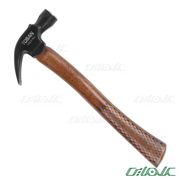 چکش دوشاخه 250 گرمی توسن مدل 251TCH (میخ کش) — تصویر ۳