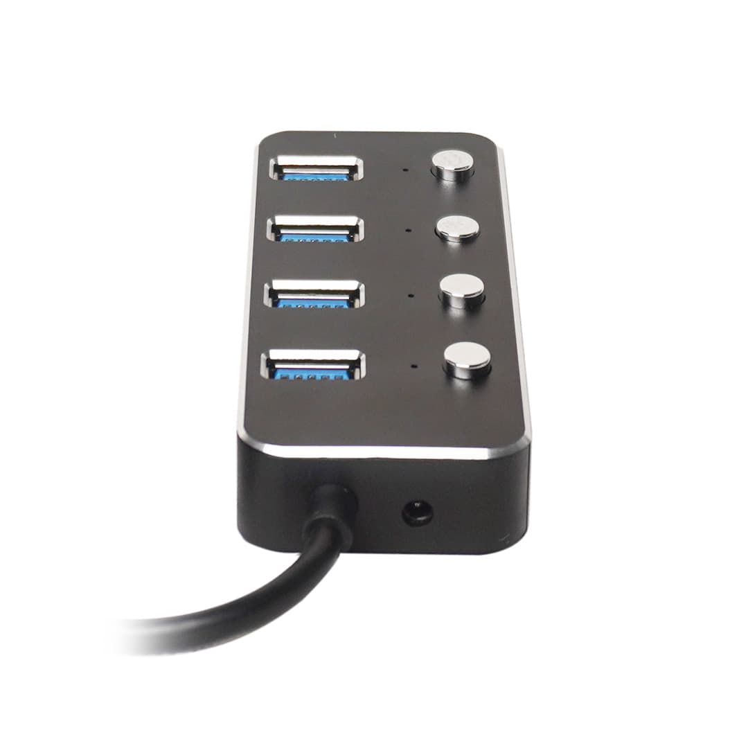 هاب 4 پورت USB 3.0 کی نت K-H5 — تصویر ۴