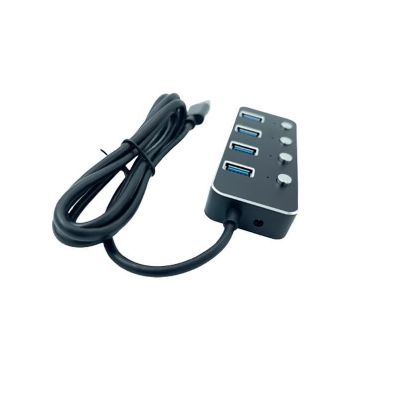 هاب 4 پورت USB 3.0 کی نت K-H5 — تصویر ۶