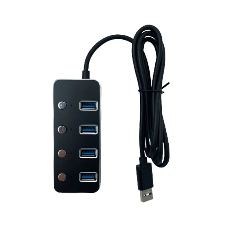 هاب 4 پورت USB 3.0 کی نت K-H5 — تصویر ۵