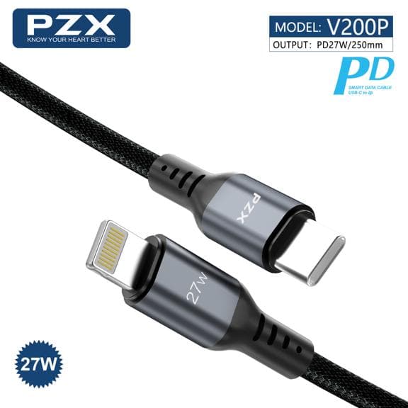 کابل شارژ PZX V200P کابل Type-C به Lightning