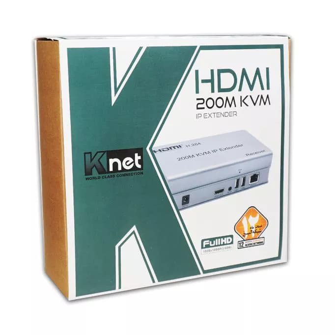 کی وی ام اکستندر HDMI تا 200 متر کی نت K-E6200 — تصویر ۵