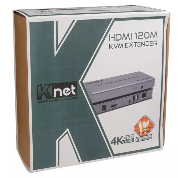کی وی ام اکستندر HDMI تا 120 متر کی نت K-E7120 — تصویر ۶