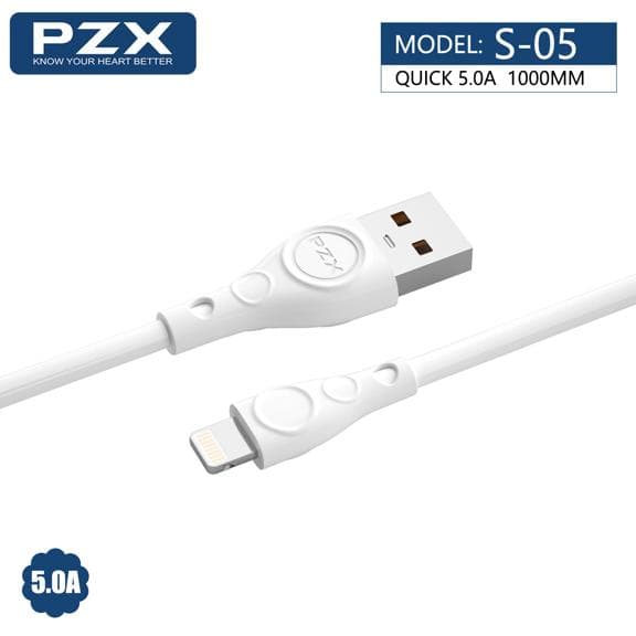 کابل شارژ لایتنینگ PZX S05