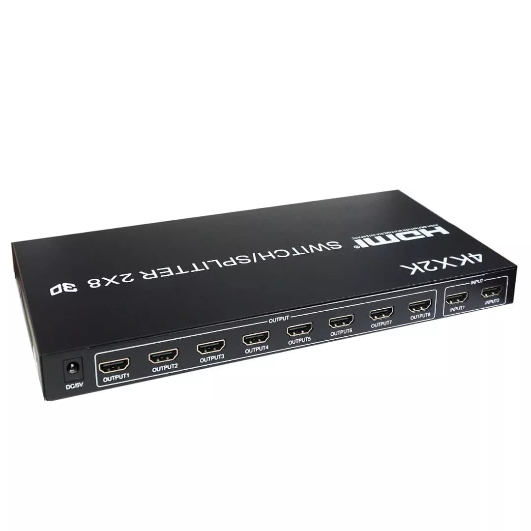 سوییچ اسپلیتر 2 در 8 HDMI کی نت K-SS28 — تصویر ۸