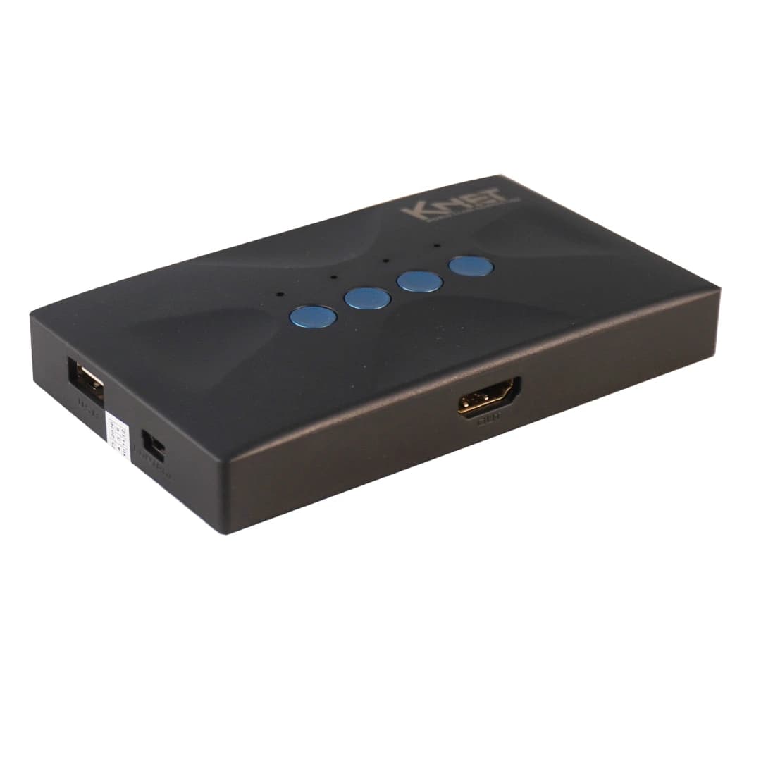 کی وی ام سوئیچ 4 پورت HDMI کی نت K-H524