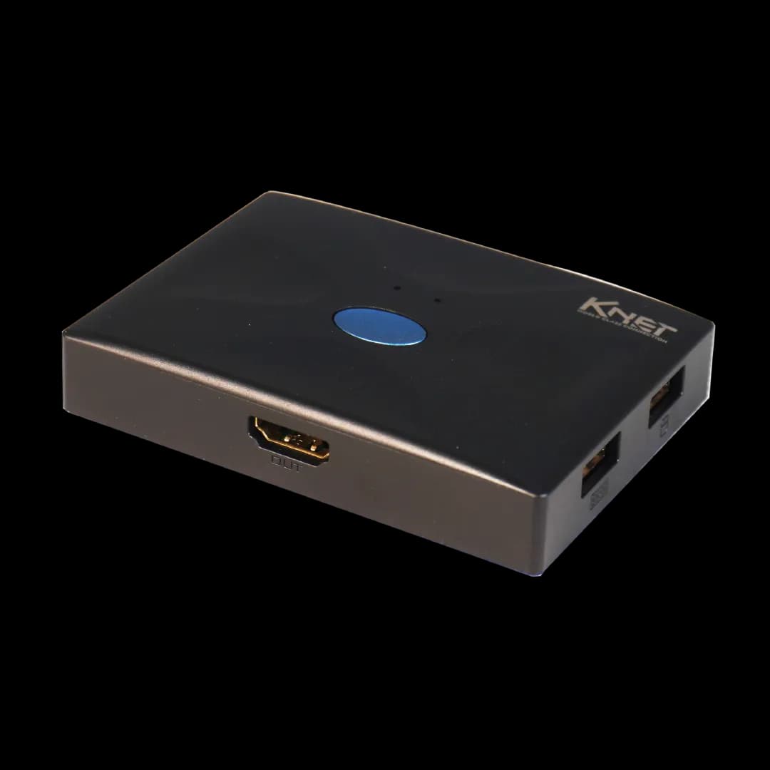 کی وی ام سوییچ 2 پورت HDMI کی نت K-H522
