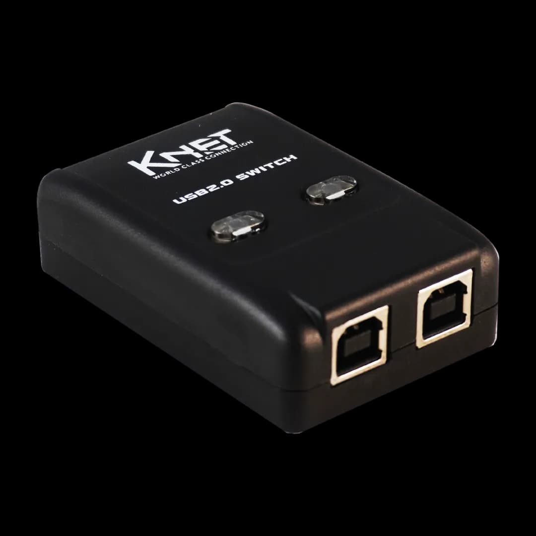 سوئیچ ۲ پورت USB اتوماتیک کی نت K-S412