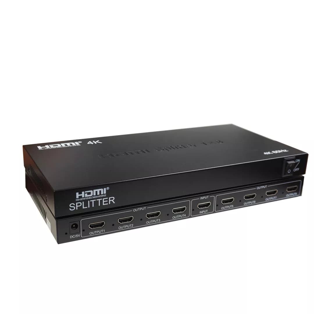 اسپلیتر 8 پورت HDMI کی نت K-S648 — تصویر ۷