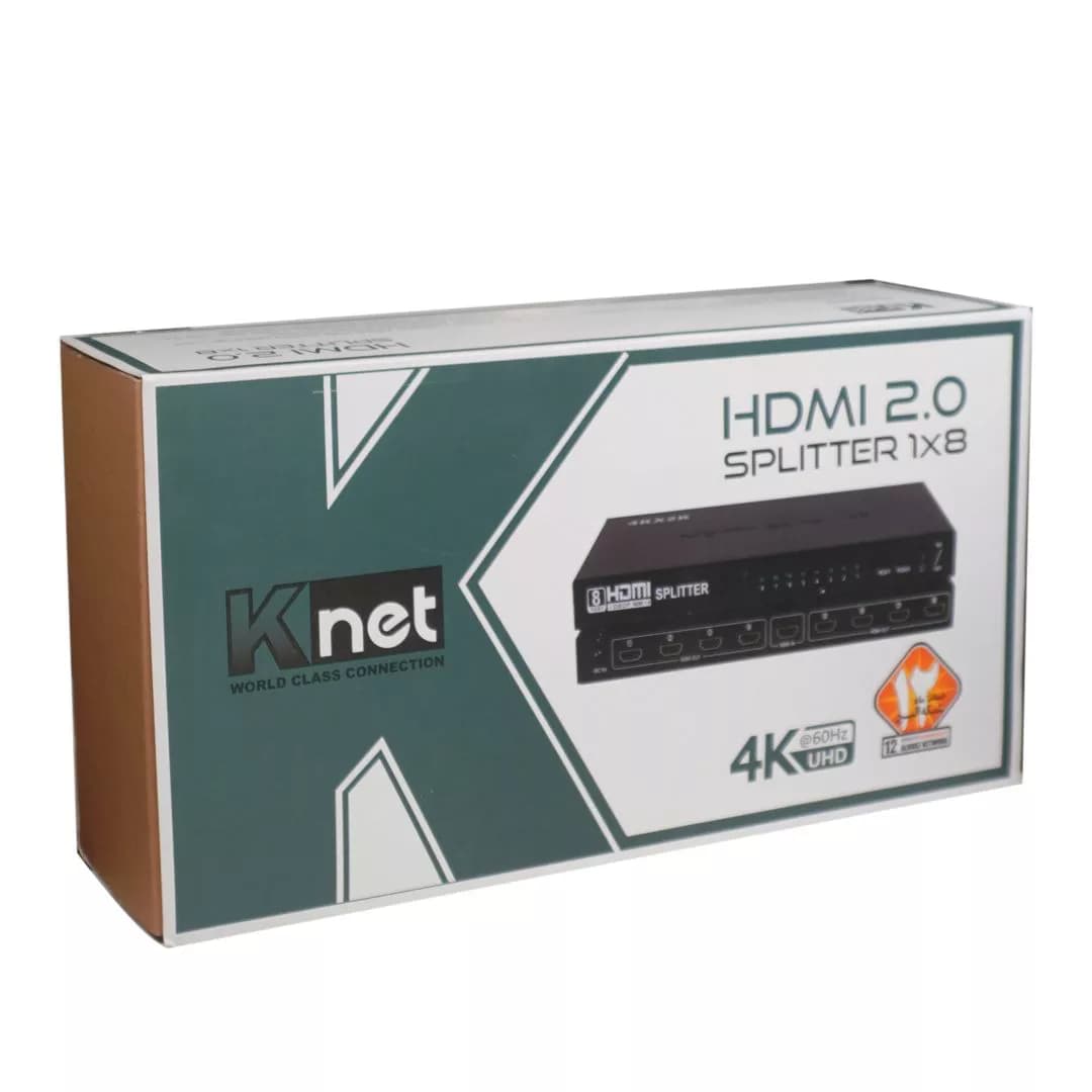 اسپلیتر 8 پورت HDMI کی نت K-S648 — تصویر ۵