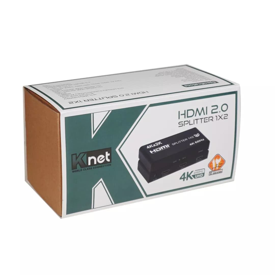 اسپلیتر 2 پورت HDMI کی نت K-S642 — تصویر ۹