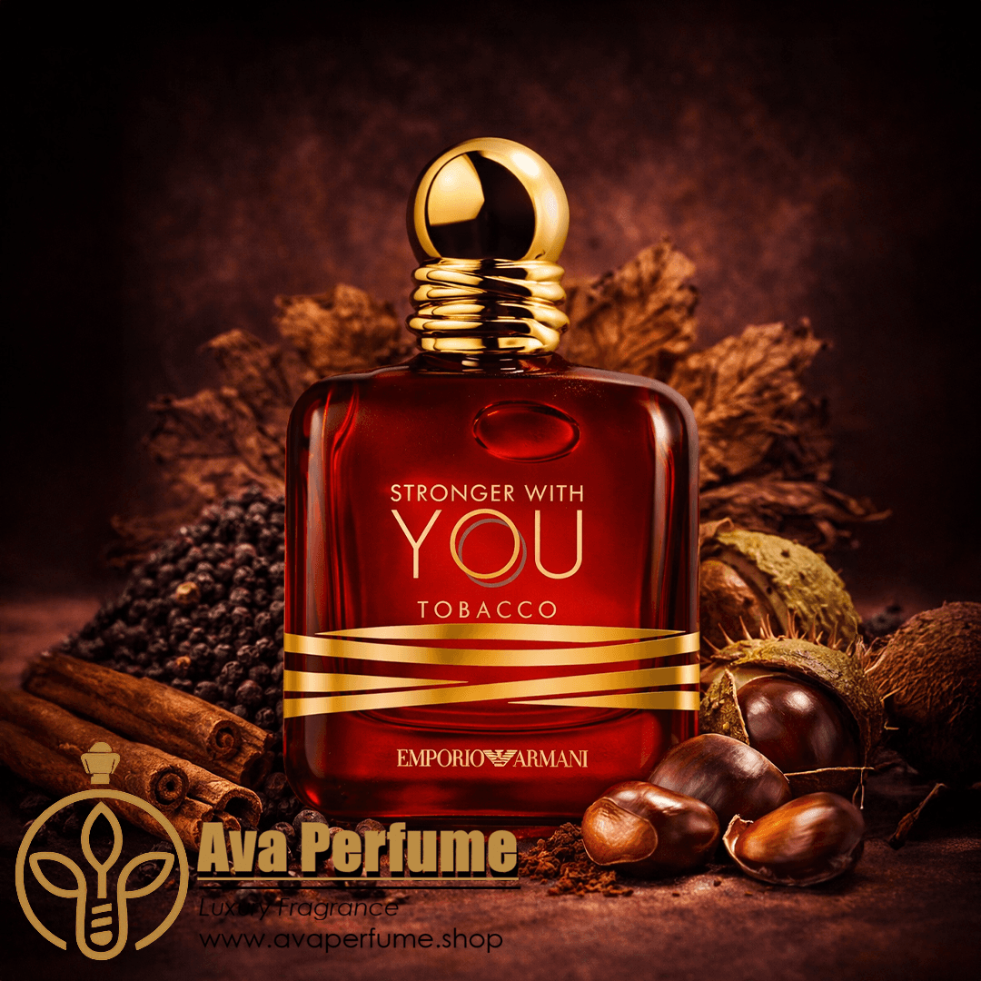 عطر ادکلن جورجیو آرمانی امپریو آرمانی استرانگر ویت یو توباکو(۱۰۰میل) | (100ml)Giorgio Armani Emporio Armani Stronger With You Tobacco — تصویر ۳
