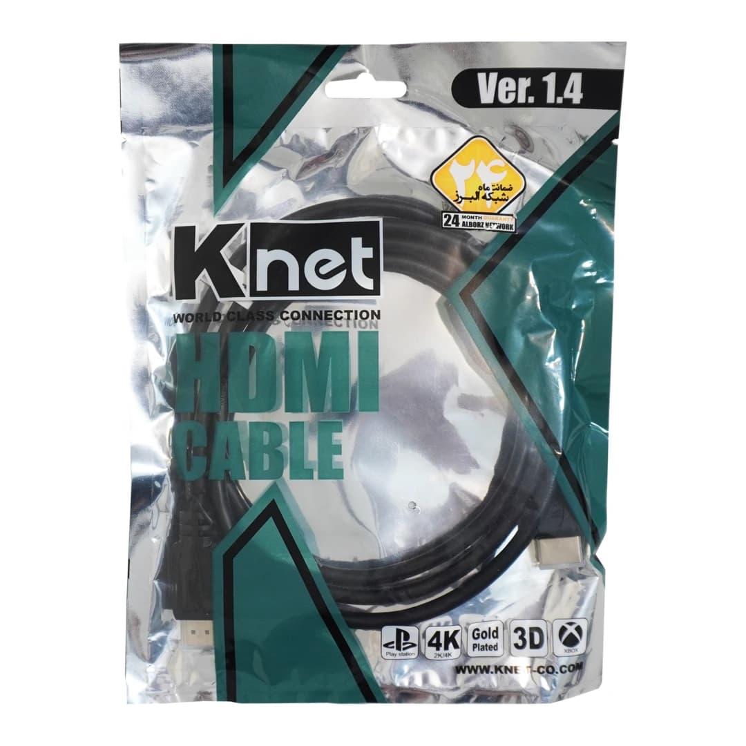 کابل 1.4 HDMI کی نت K-C200 — تصویر ۴