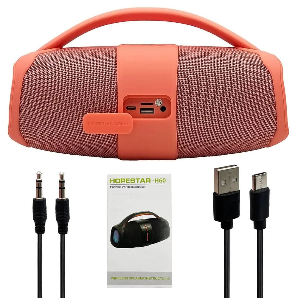 اسپیکر بلوتوثی قابل حمل Hopestar مدل H60 — تصویر ۲