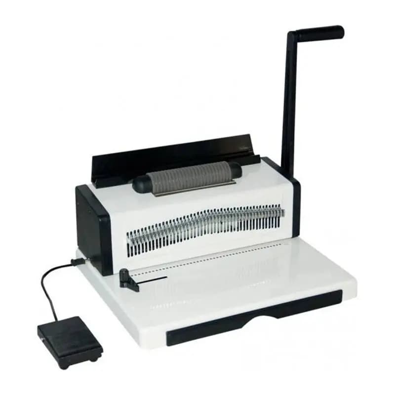 دستگاه صحافی مارپیچ مدل AX 9080A