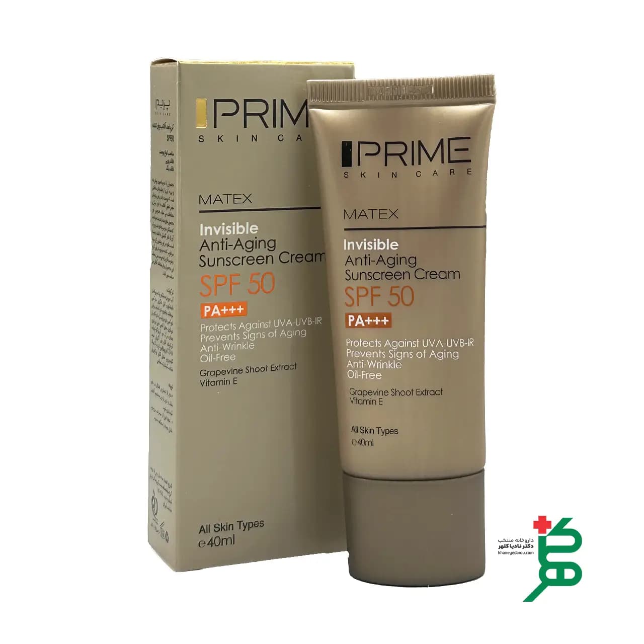 کرم ضد آفتاب جوان کننده SPF50 پریم — تصویر ۱۱