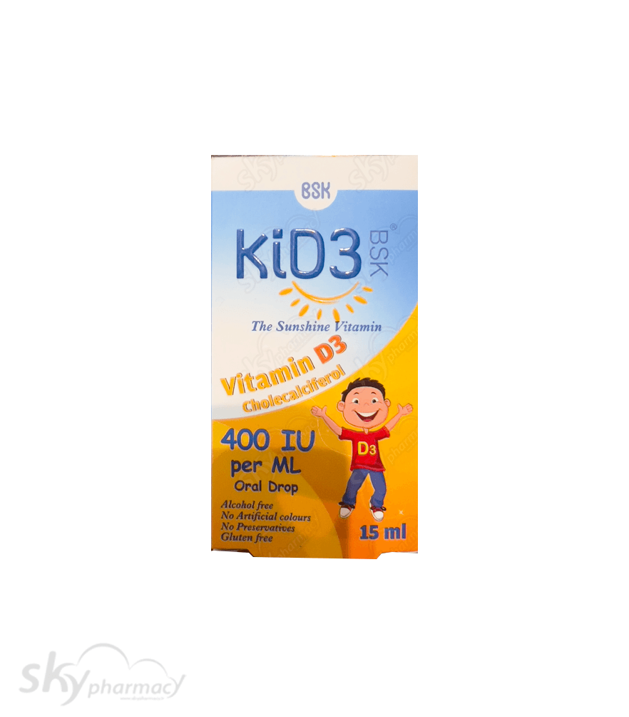 قطره خوراکی کید3 400 واحد بی اس کی
