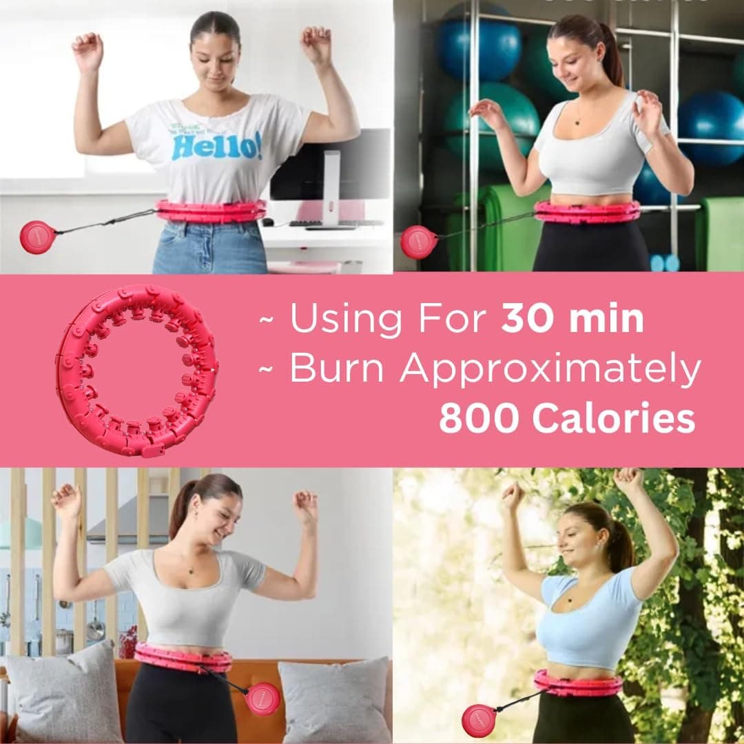 حلقه تناسب اندام هولاهوپ Sonkoloro Weighted Fitness Hoop Q1‏ — تصویر ۴