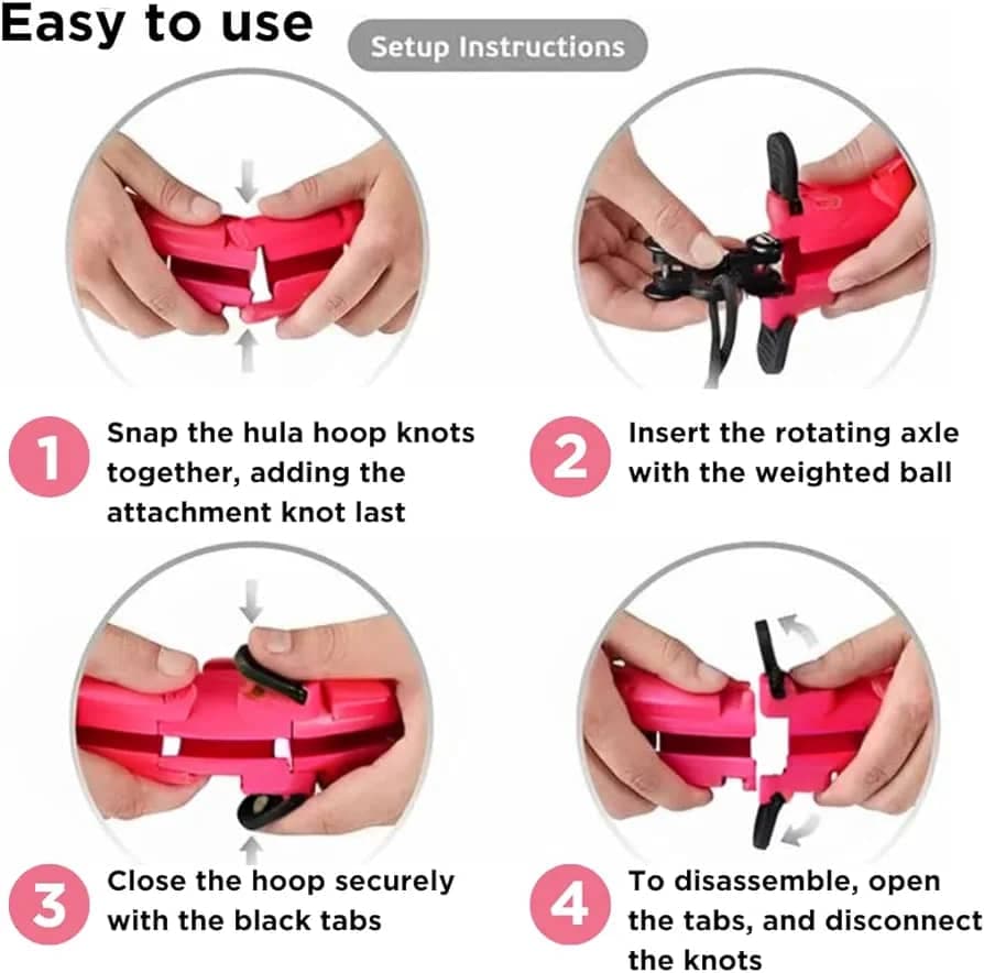 حلقه تناسب اندام هولاهوپ Sonkoloro Weighted Fitness Hoop Q1‏ — تصویر ۶