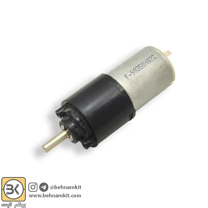 موتور گيربکس دار GRC280SA 50rpm 5V — تصویر ۵