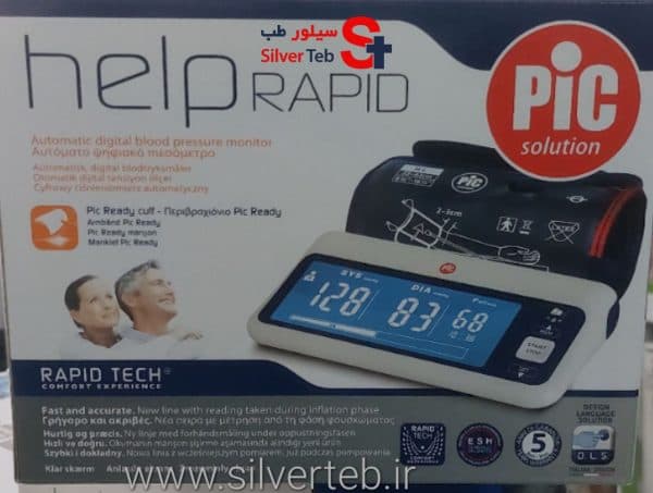 دستگاه فشارسنج پیک سلوشن مدل هلپ راپید ا PiC Solution help RAPID Blood Pressure Monitor — تصویر ۲