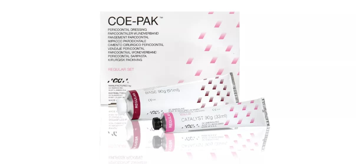 خمیر پانسمان جراحی کوپک جی سی GC COE PAK — تصویر ۳