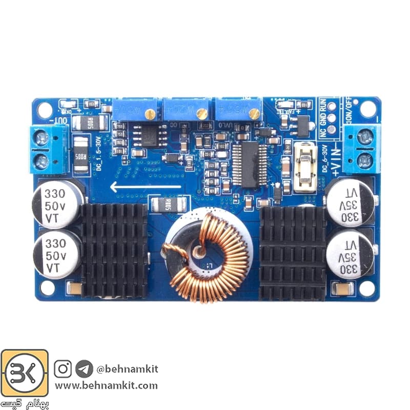ماژول کاهنده و افزاینده ولتاژ 10 آمپر LTC3780 — تصویر ۲
