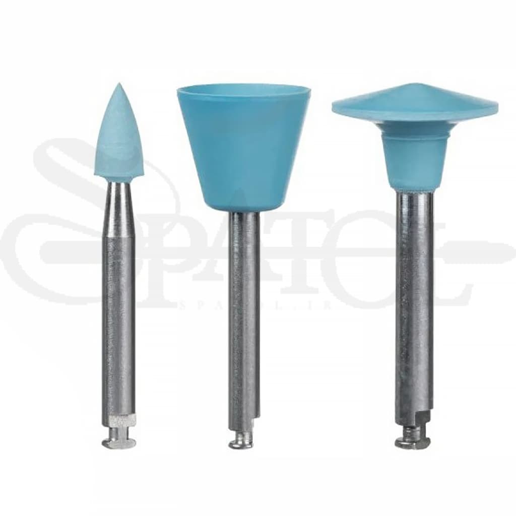 مولت پرداخت کامپوزیت آبی خیلی نرم Jiffy Polishers hishine برند الترادنت Ultradent
