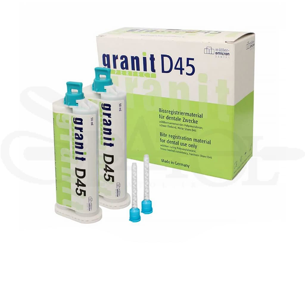 ثبت بایت Bite Registeration GRANIT D45 برند مولر Muller