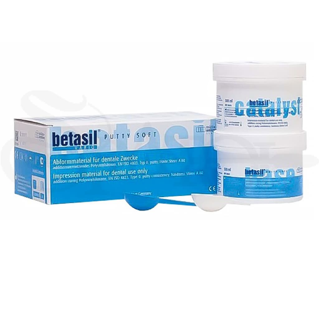 ست قالبگیری مولر پوتی سافت بتاسیل putty betasil soft برند مولر Muller همراه با واش لایت