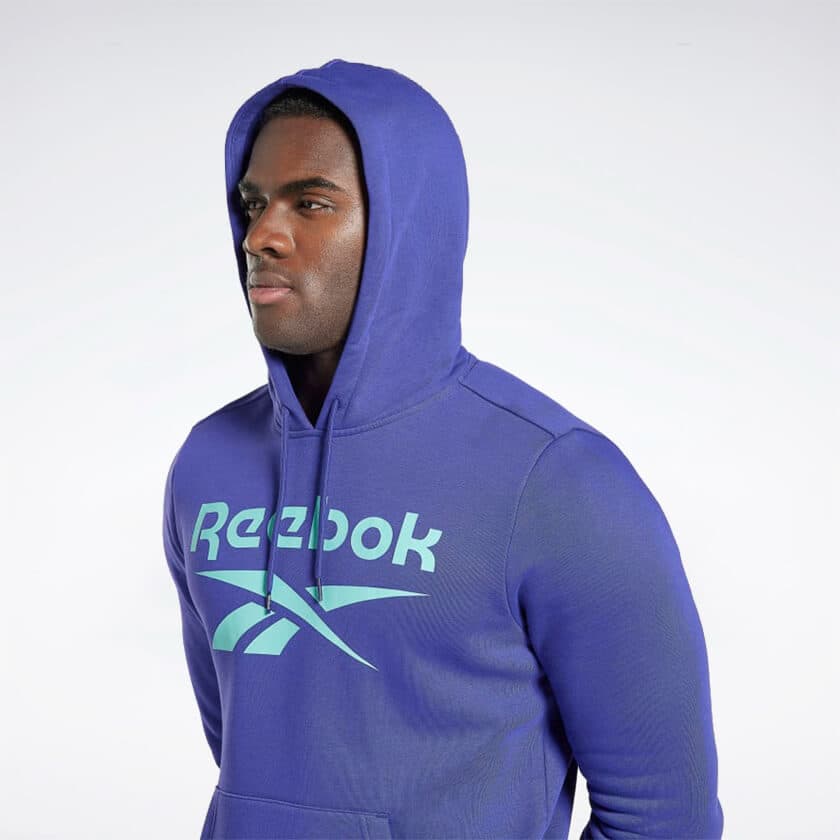 سوئیشرت مردانه ریباک مدل Reebok Identity Fleece Hoodie HI0646 — تصویر ۲