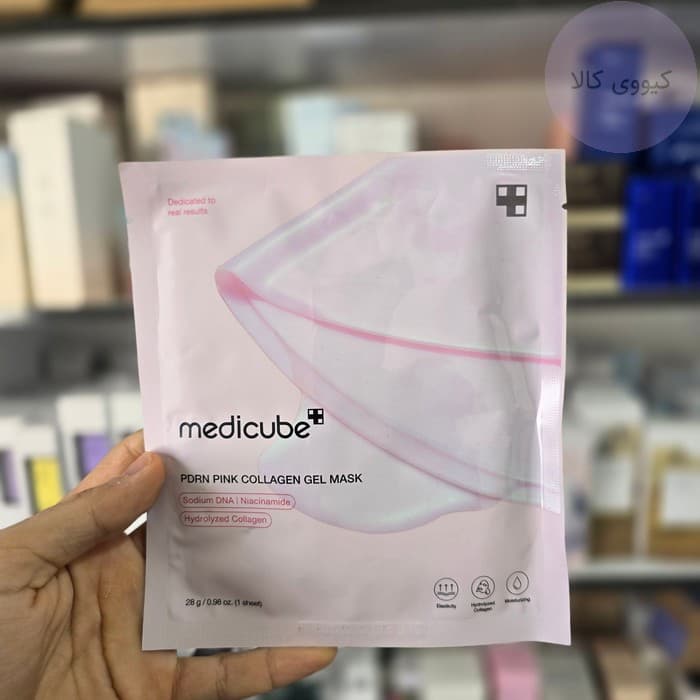 ماسک ژلی کلاژن مدی کیوب Medicube مدل PDRN Pink — تصویر ۲