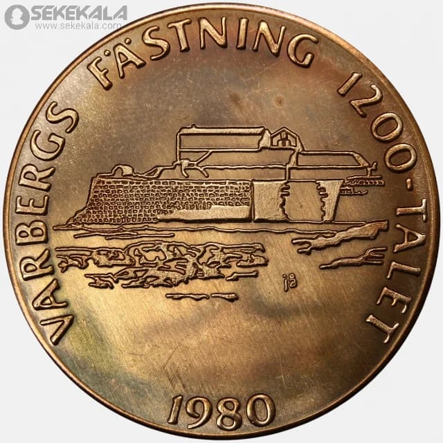 سکه پروف 10 کرون یادبودی سوئد 1981 — تصویر ۲
