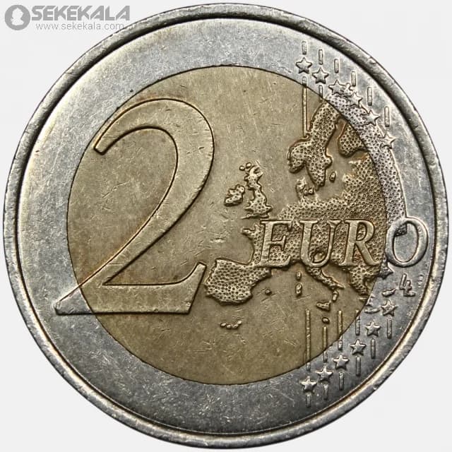 سکه 2 یورو یادبودی فرانسه 2008 — تصویر ۲