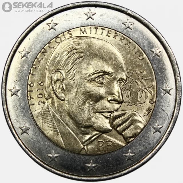 سکه 2 یورو یادبودی فرانسه 2016