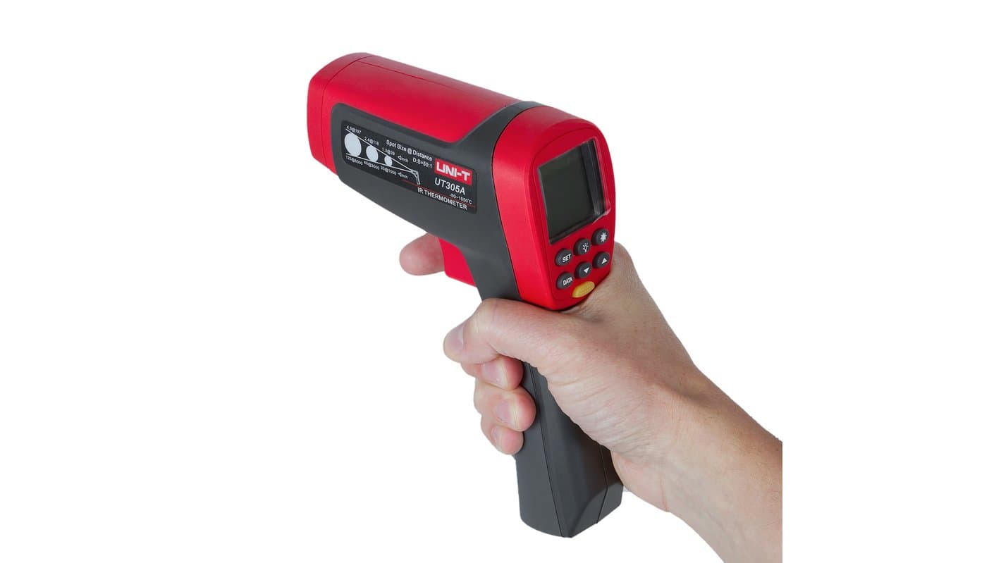 ترمومتر لیزری تفنگی یونیتی UT305C — تصویر ۳