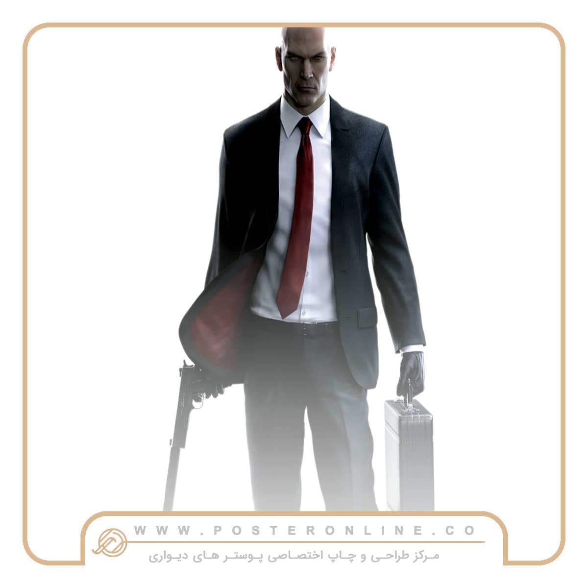 پوستر دیواری اتاق گیم طرح بازی Hitman کد k-1487 — تصویر ۲