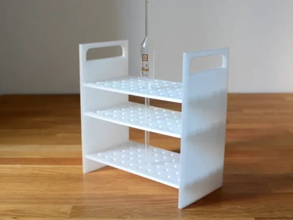 استند پیپت آزمایشگاهی ۵۰ تایی | خدمات چاپ سه بعدی سفارشی