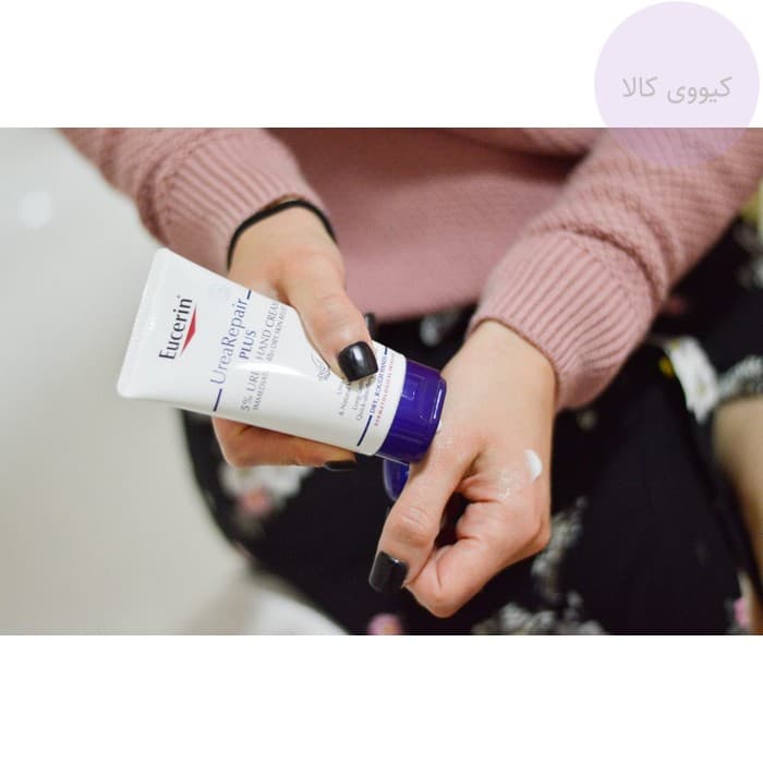 کرم دست اولترا ریپیر پلاس اوسرین Eucerin حاوی 5 درصد اوره — تصویر ۳