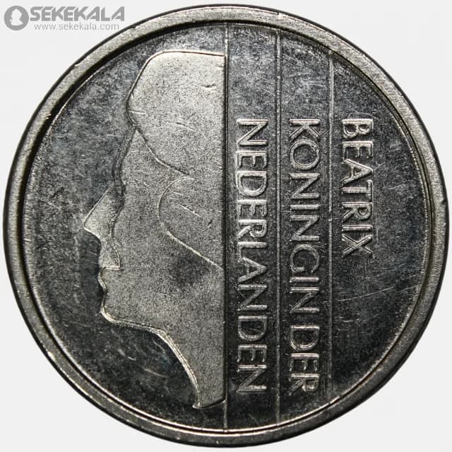 سکه 25 سنت هلند 1984-2000 (AU)(ملکه بئاتریکس)