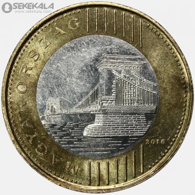 سکه 200 فورینت دوفلزی مجارستان 2018